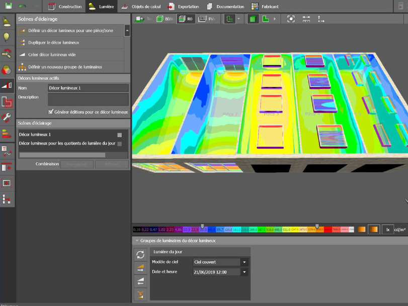 Exemple Dialux Evo 1